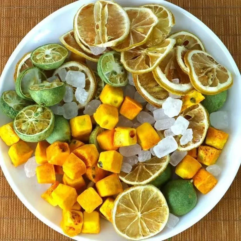沁晚香 Fruit tea with kumwat with passion fruit, iced tea, sublimated pack