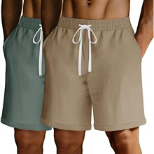 V 55547 Summer Men's Quick Dry Loose Fit Shorts �ļ���ʿ���