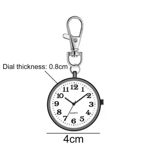 Quartz pocket watch for children, nurse, student, elderly hanging watch, chest watch for examination, large dial digital hanging watch, factory wholesale