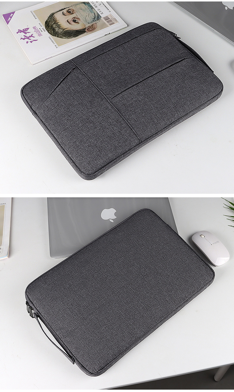 Wholesale portable notebook computer bag inner liner bag 1345.6-inch fashionable notebook with logo printing available undefined