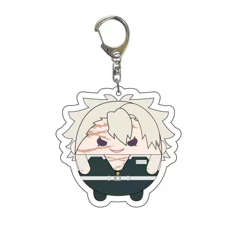 Japanese transparent keychain, minifigure, (Physicals)