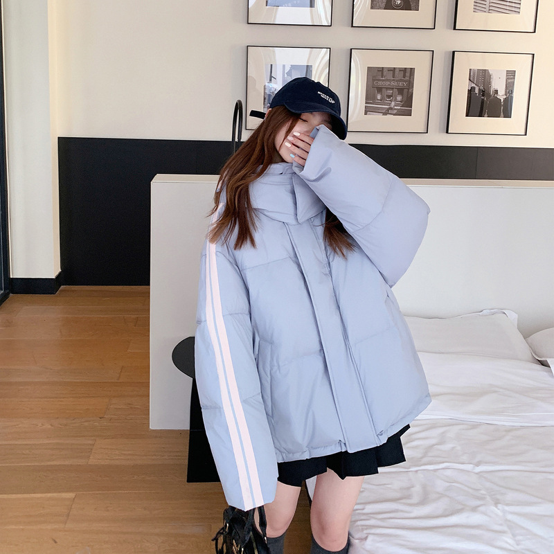 羽绒棉服女短款宽松2025年新款面包服小个子加厚韩版棉衣棉袄外套|undefined
