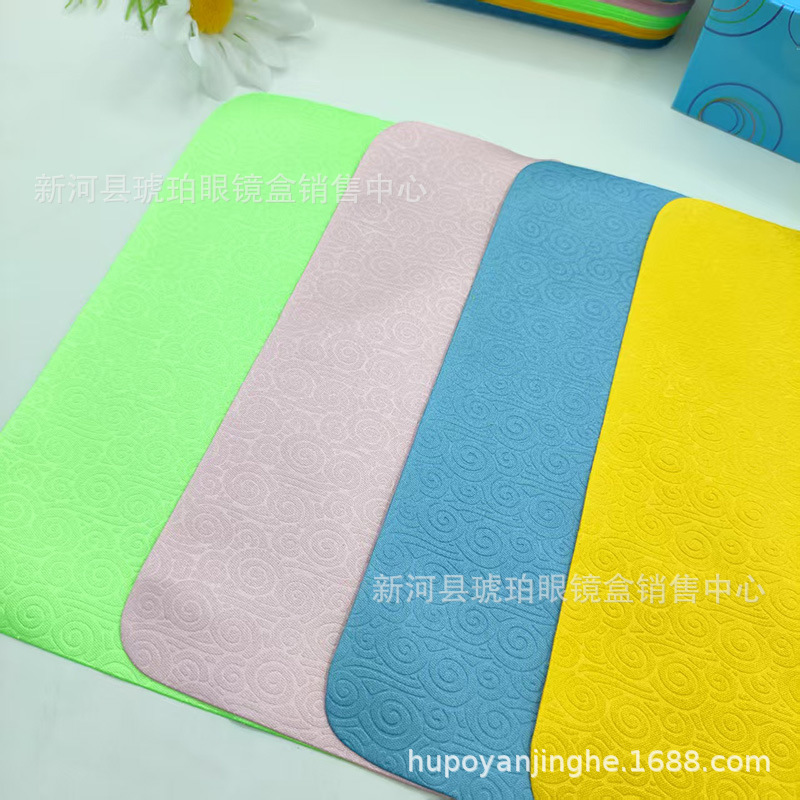 Fabricante al por mayor de alta calidad Xiangyun gafas tela de limpieza de tela de reloj tela limpia tela puede imprimir LOGO