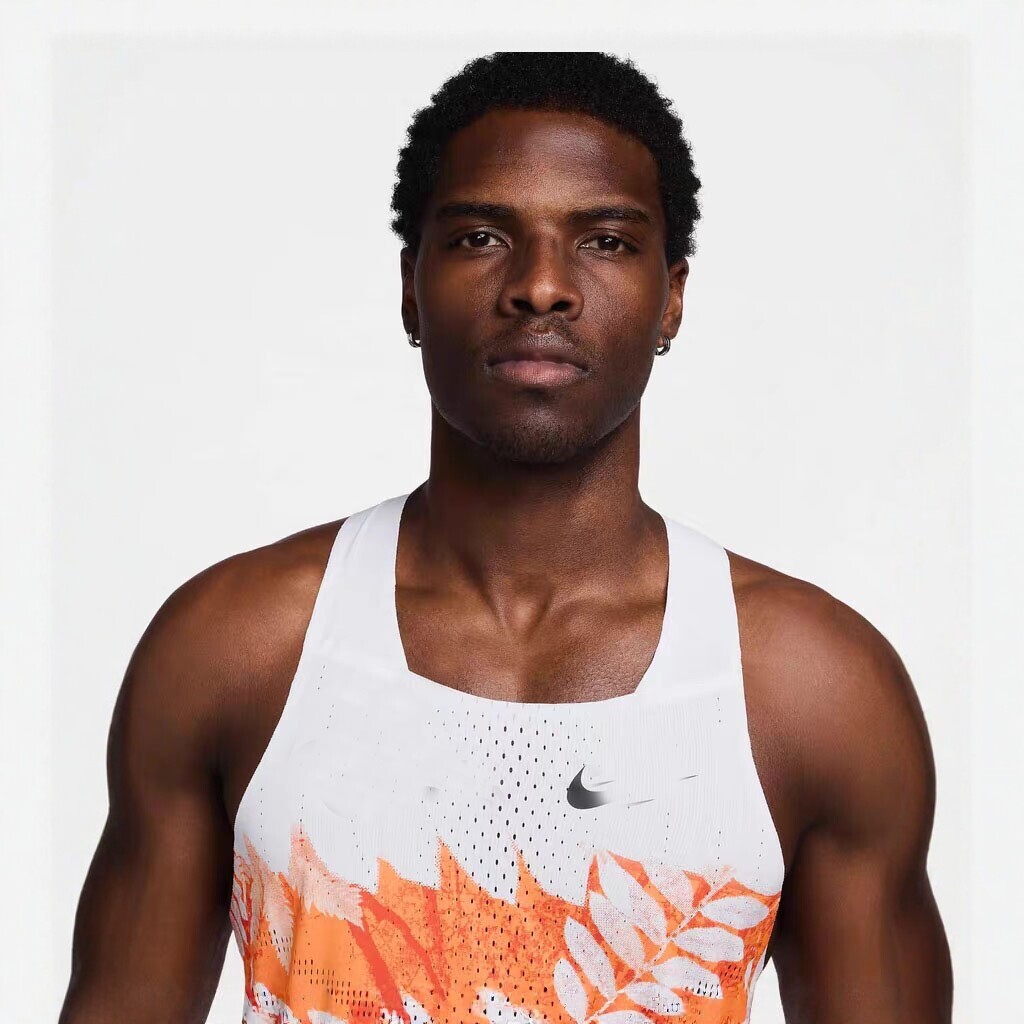 Men's quick-dry breathable marathon running vest summer sports training wear mesh patchwork fitness vest