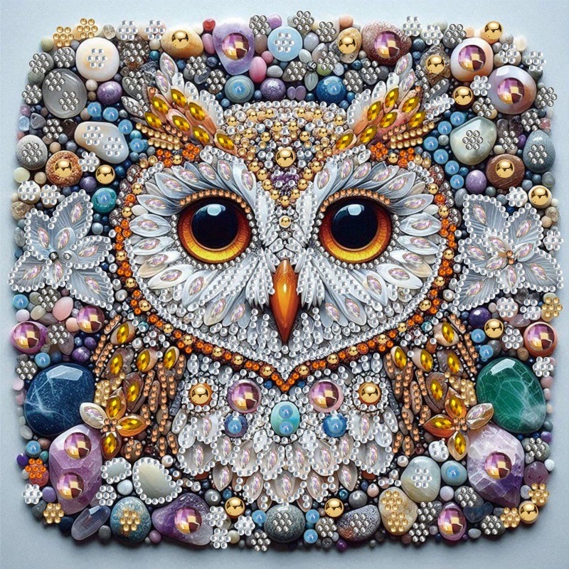 Pintura de Diamantes 5D con Forma Irregular de Princesa de Fantasía, Pintura de Diamantes DIY, Pintura de Diamantes con Puntos de Cristal, 30×30