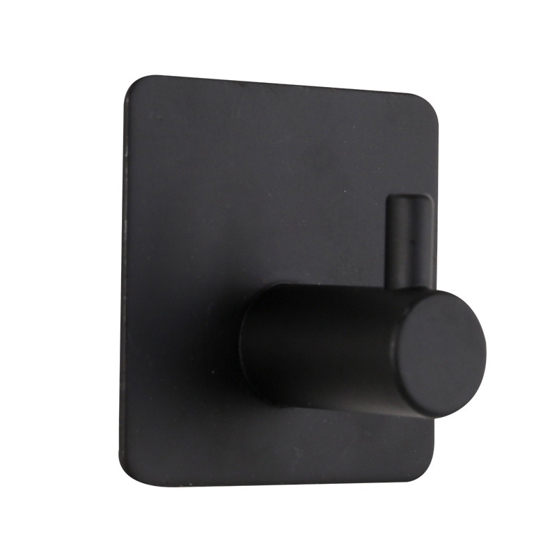 Amazon gancho de abrigo 304 gancho de acero inoxidable gancho adhesivo fuerte-puerta libre gancho de la capa trasera personalizado al por mayor