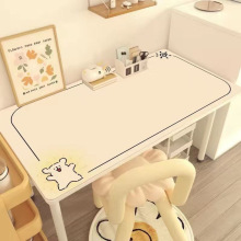 线条小狗pvc桌垫卡通学习书桌垫免洗办公桌垫学生宿舍布置桌布