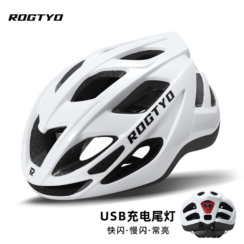 Casco de ciclismo de bicicleta de montaña para hombres y mujeres de verano para vehículos de carretera para romper el viento y formar casco integrado para equipos de ciclismo image 13