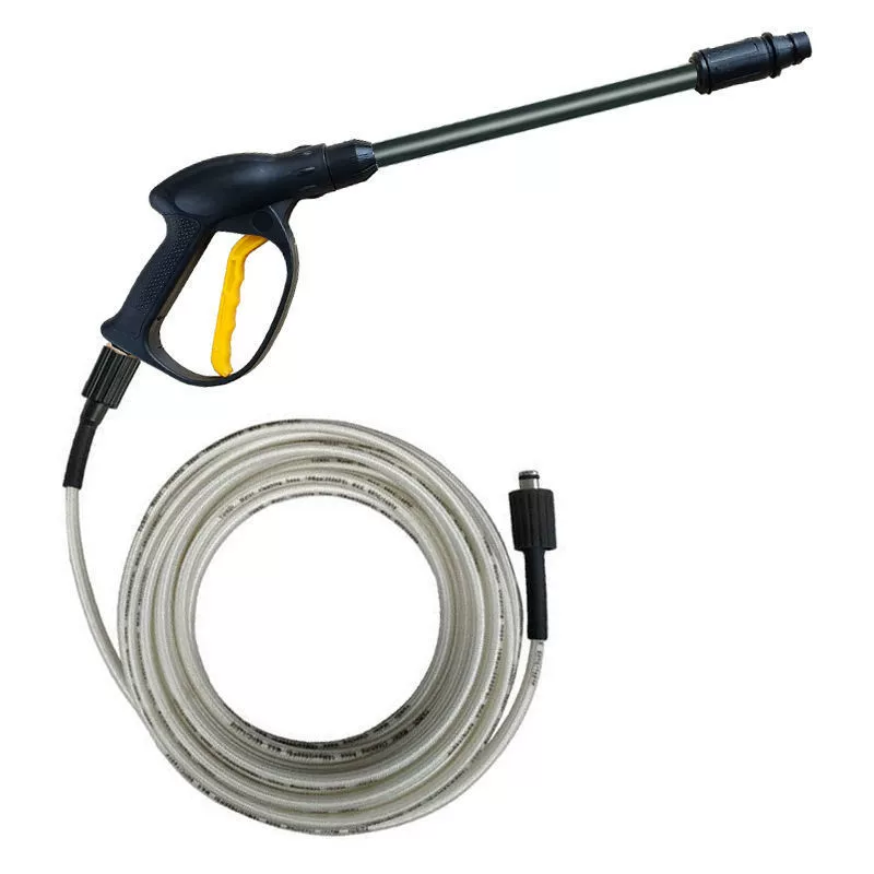 Автомойка водяной пистолет на строительной площадке