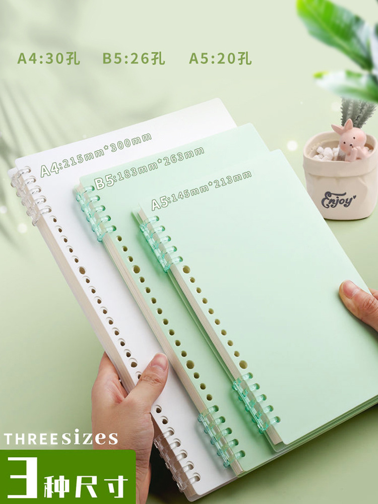 Loose-leaf notebook B5 handbook unloading coil junior high school…