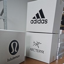 直播背景墙外贸专用货架纸箱印刷款式备注白色牛皮色加硬纸箱纸盒