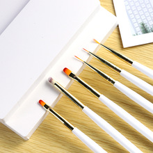 日式美甲工具筆畫花彩繪拉線筆刷套裝法式暈染排筆彩繪光療美甲筆
