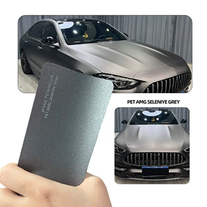 Axxpel Avtomobil PET Rəng Dəyişən Film, Tam Avtomobil Bədən Qoruma Filmi, AMG Mountain Gray