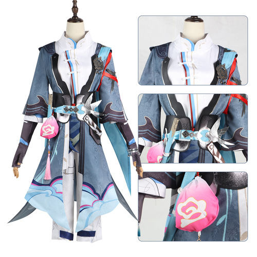 Beishui Trading Collapse Star Dome Railway Game Cos Yanqing Cosplay Men's MiHoYo Game Animation COS