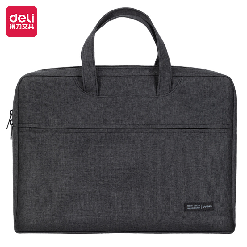 DEKI5590 portable bolsa de oficina bolsa de conferencias bolsa de computadora bolsa de documentos de negocios bolsa de mano impresa logotipo image 8