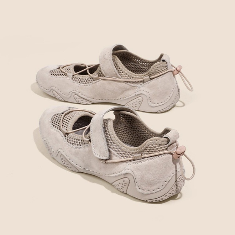 Soft Leather ~ Heightening Thick-Soled Sports Mary Jane Shoes for Women 2025 New Summer Breathable Casual Shoes Ballet Shoes Soft Leather ~ Heightening Thick-Soled Sports Mary Jane Shoes for Women 2025 New Summer Breathable Casual Shoes Ballet Shoes