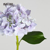博西家居 淡紫色繡球花小枝仿真花束假花 客廳餐桌軟裝飾品假花