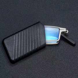 2021新款便携式折叠防蓝光老花镜时尚复古超轻无螺丝金属老花眼镜