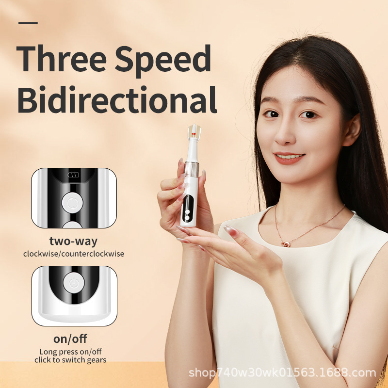 国境を越えたネイルポリッシャーのネイルペンセット電動爪磨きの爪切りパンチのマニキュア専用|undefined