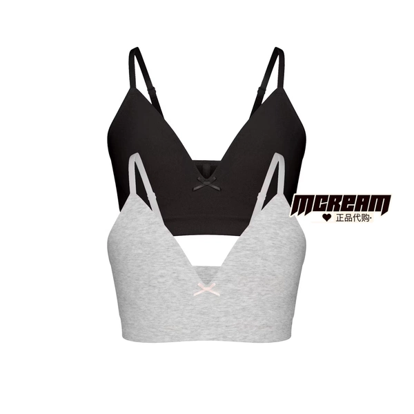 Light Heather Gray And Soot Training Bra (Non-returnable, non-exchangeable) JUNIORS T