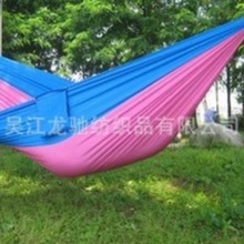 210T锦纶降落伞吊床布有光格子尼丝纺吊床面料褶皱尼龙面料