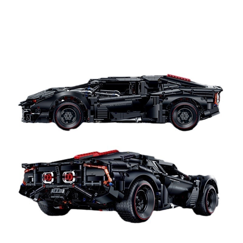 Gu Li 10618 armadura de galvanoplastia Rambo Super running modelo niño compatible con Lego montaje bloques construcción coche juguete