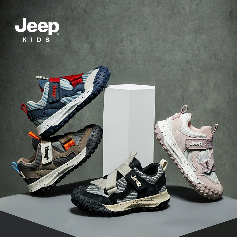 Jeep, летняя дышащая нескользящая удобная спортивная обувь для мальчиков