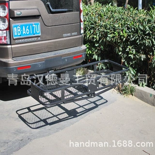 厂家直销出口美洲重型折叠式货物运输车尾行李架可定制