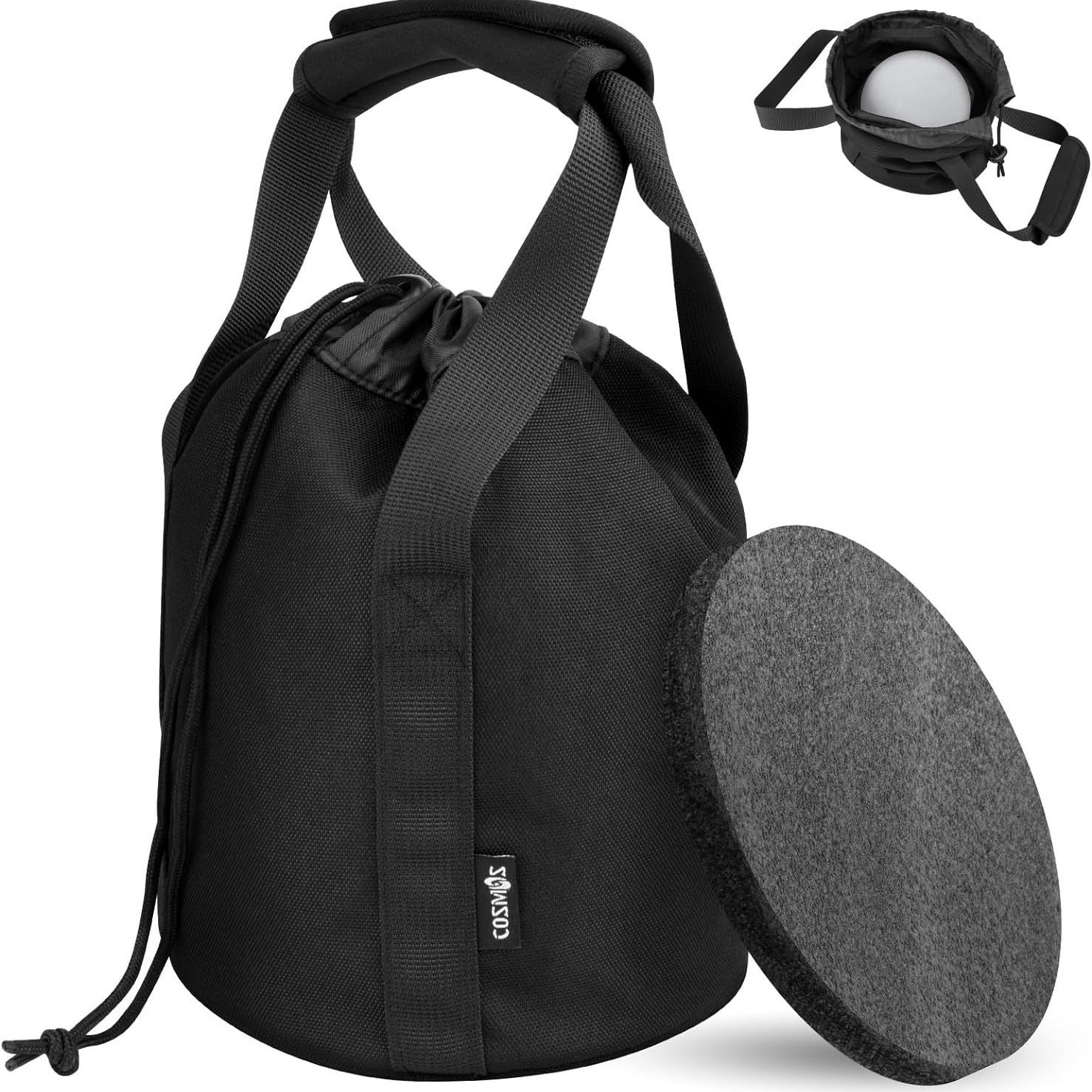 Shot Put Bag Shot Put Ball便携包便携式投球托特包射击球储物袋