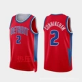 Pistons #2 Red 22 City Heat Pressed