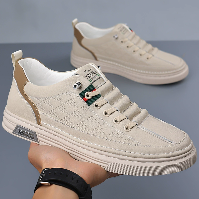 Новая дышащая Спортивная повседневная обувь, Мужская обувь в стиле ретро Baita, Молодежная рабочая одежда, модная обувь, удобная Нескользящая кожаная обувь