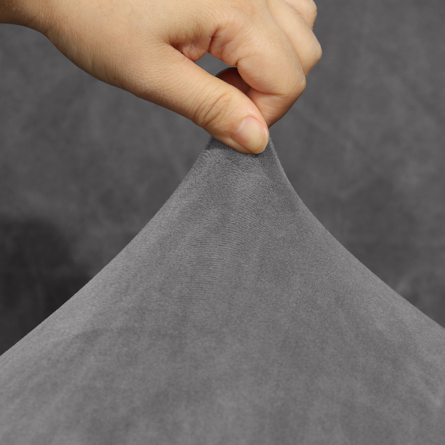 Cubierta de Silla en forma de arco redondo de terciopelo transfronterizo cubierta de silla de comedor elástica cojín de sofá integrado