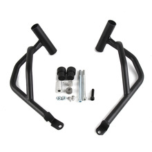 适用于贝纳利幼狮500边箱保险杠踏板摩托车改装碳钢黑铁护杠