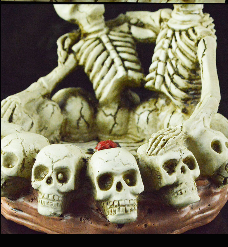 Creative personality skull ashtray resin decoration home boyfriend gift gift exhibition ashtray