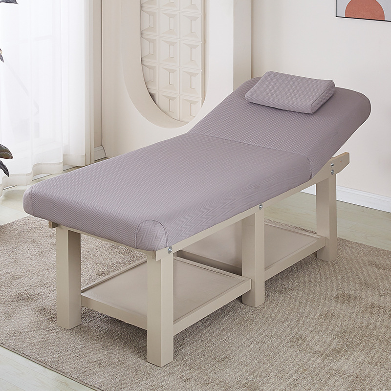 Nuevo tipo de cama de masaje sala de masaje sala de belleza cama de fisioterapia especial espesa almohadilla de respaldo ajustable cama antideslizante mayorista