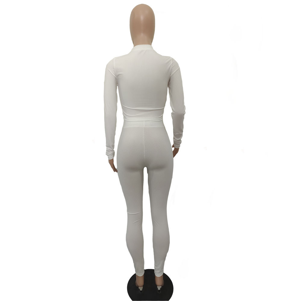 Vêtements pour femmes Y1280 vente chaude vêtements pour femmes automne et hiver nouveaux produits à manches longues en forme de coeur creux diamant chaud costume de couleur unie_voghion.com