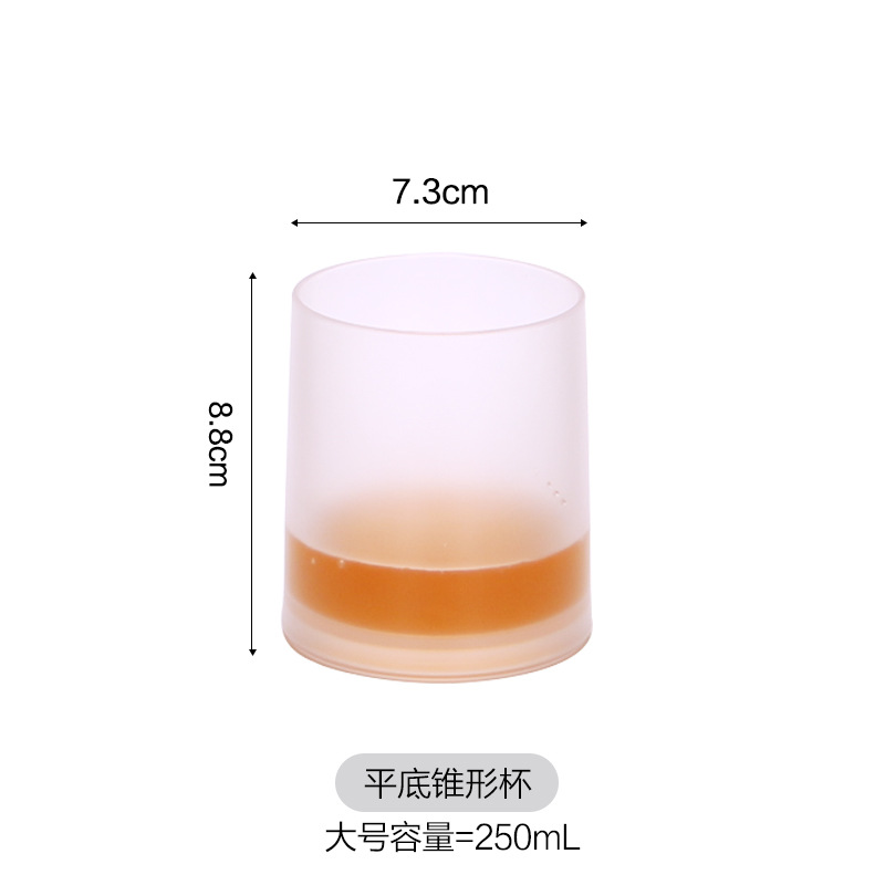 Tazas acrílicas esmeriladas, tazas de whisky, tazas de champán, tazas de vino extranjero KTV, dispensadores de vino comerciales, juegos de tazas de vino