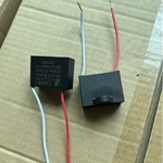 风扇电容225 2.2uf 450VAC 体积：37.2mm、宽18mm、高29.2mm