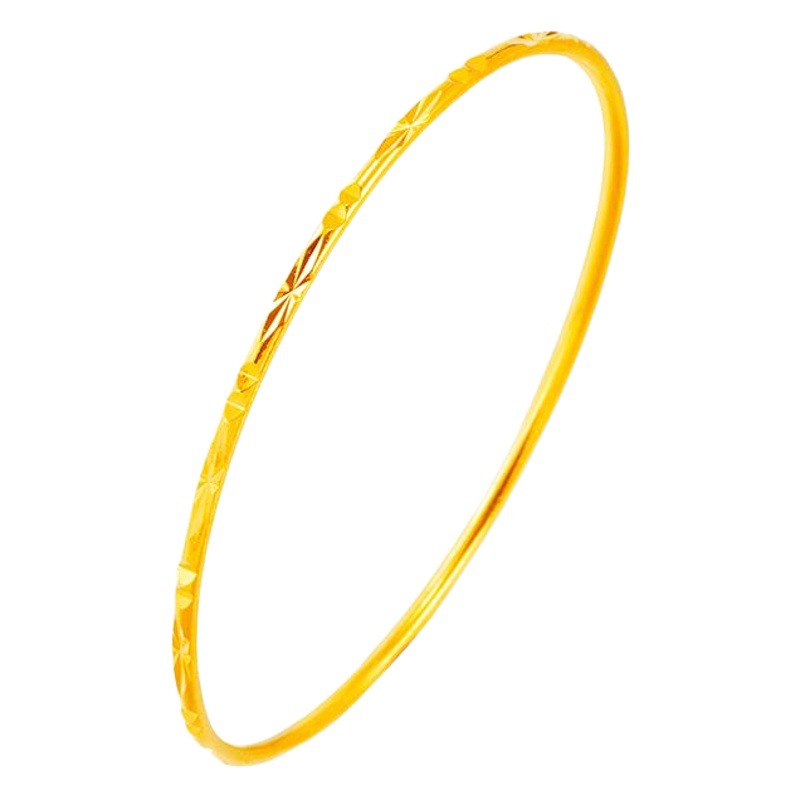 Luz imitación de lujo 18K oro bobina pulsera pequeña pulsera fresca chica lluvia de meteoros pulsera de oro Vietnam