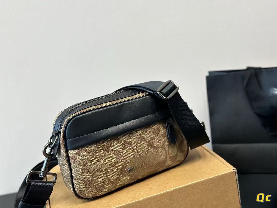 Bolso para cámara para hombre y mujer, material de PVC, bolso cruzado informal para viaje, bolso de mensajero, bolso versátil para teléfono para ir al trabajo, 22x15x5