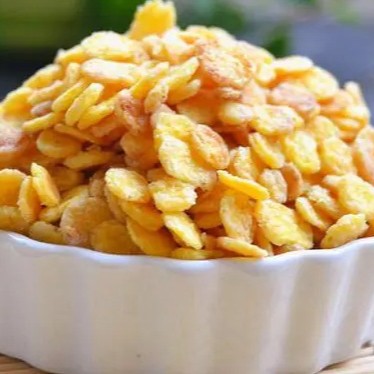 冲泡早餐谷物片生产线 即食玉米片生产线 玉米食品膨化机  膨化机