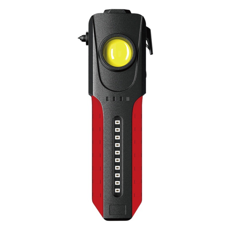 Shenhuo G33 luz de trabajo linterna auto reparación mantenimiento multifuncional fuerte carga ligera brillante succión magnética portátil ventana rompiendo martillo