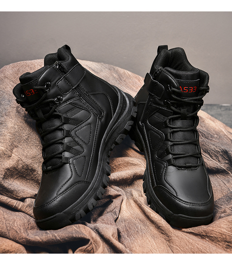 Neue Kampfstiefel, Herren-Campingstiefel, Militär-Trainingsstiefel, Herren-Wanderschuhe, Wüstenarbeitsstiefel, Herrenschuhe_voghion.com