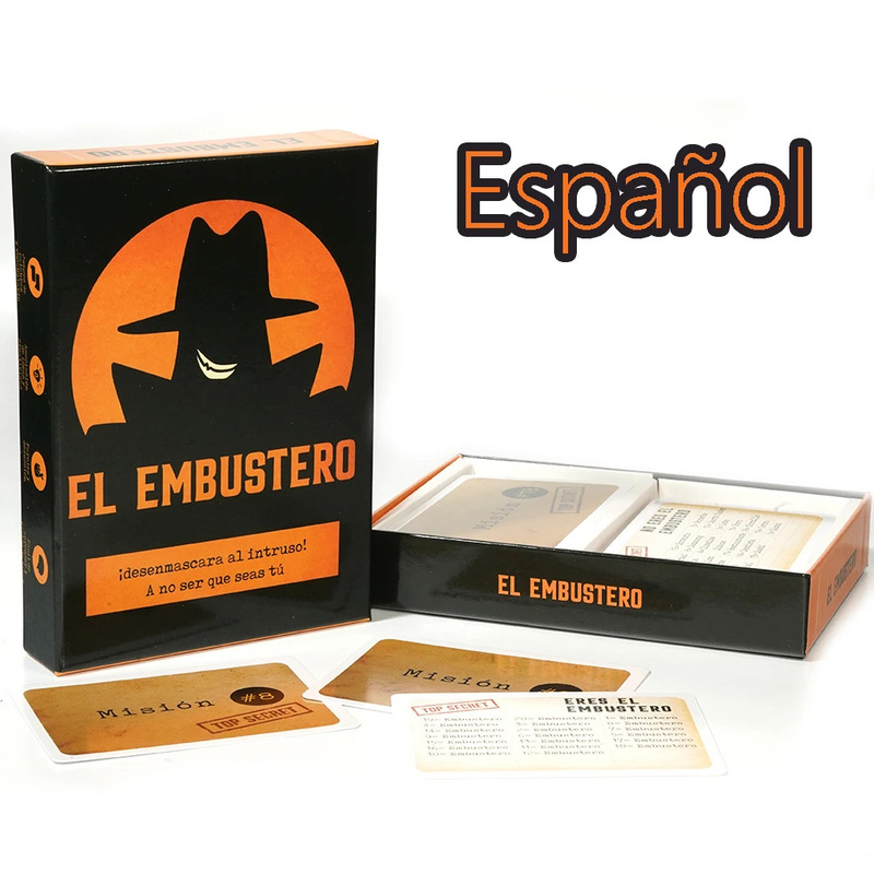 クロスボーダー スペイン語 El Embustero 偽者を暴く ファミリー ボードゲーム スペイン語 カードゲーム|undefined