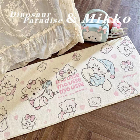 베드사이드-미코 파자마 고양이 화이트