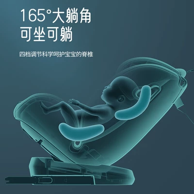 Rotating Seat 0-4 Years Old Can | Car child safety seat