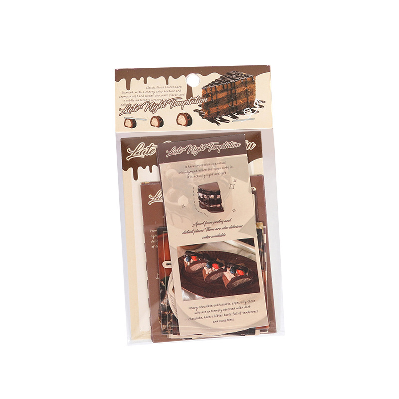 25 ins style food Korean stickers packs