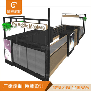 Rainbow Mall Multi-Point Mobile Phone Film Repair Display Cabinet Digital Digital Product Sales Painted Outer Frame