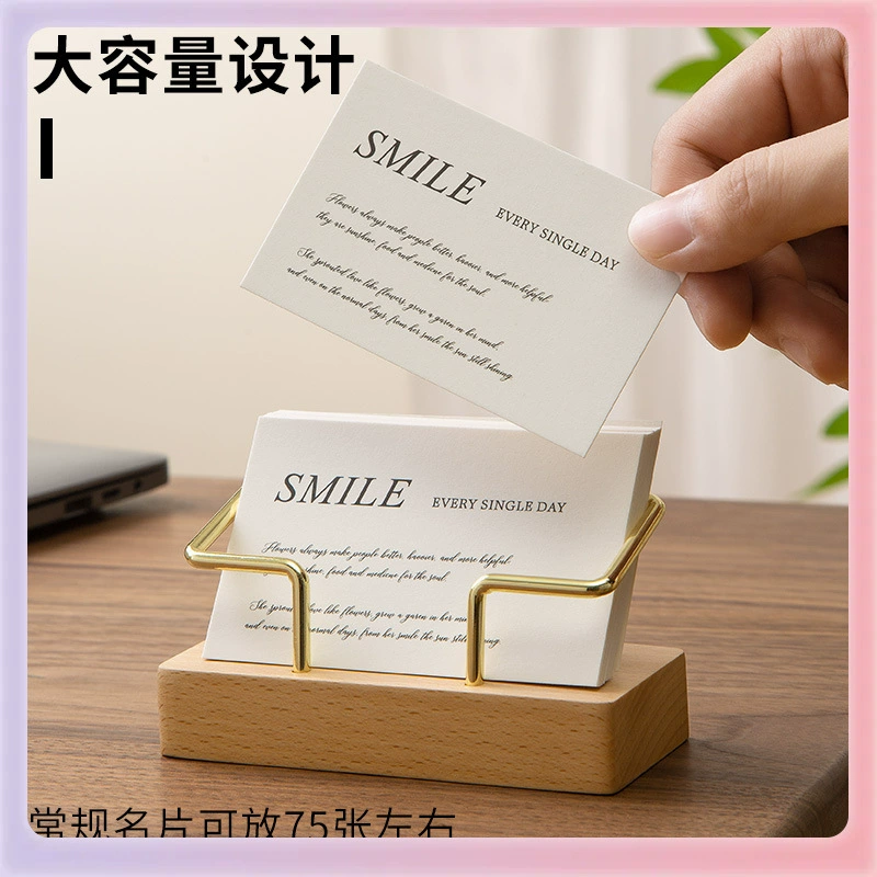 Cards for business cards, stand, table storage box