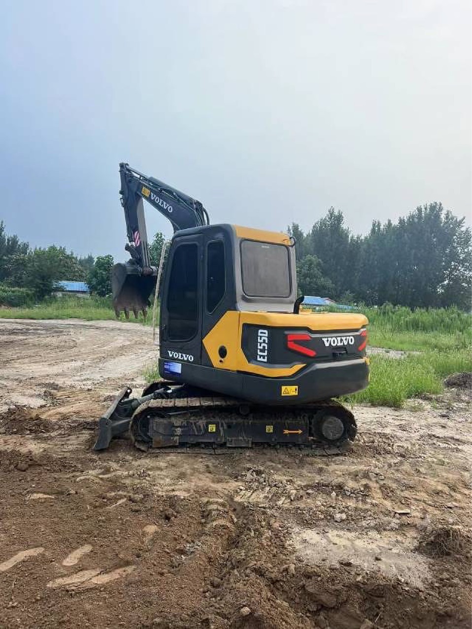 VOV55 y 60 Excavadoras de segunda mano Exportación de comercio exterior Proporcionar declaración de aduanas